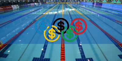 Making money from Olympic swimming sports